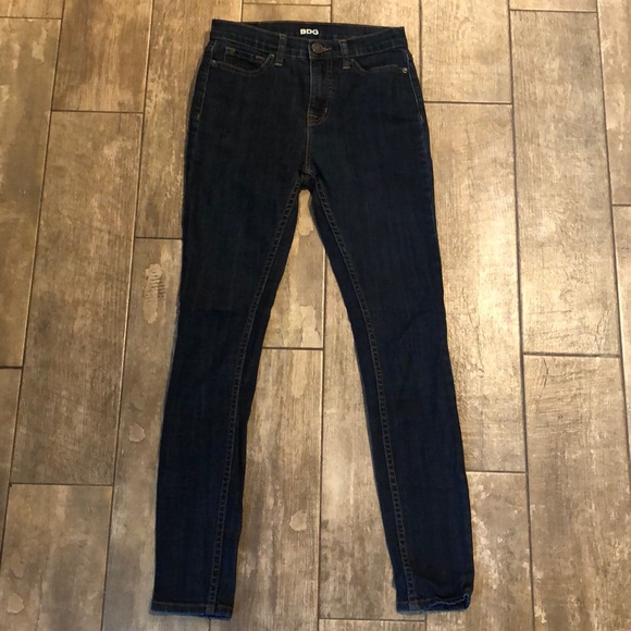 BDG High Rise Twig Ankle Skinny Jeans Size 27 - Picture 1 of 4